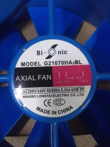 1PCS For G21070HA2BL Inverter Cooling Fan AC220V 2pin free shipping - Bild 1 von 2