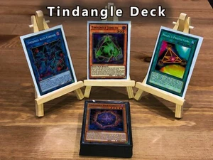 Yugioh Tindangle Deck 40 Cards Acute Cerberus Jhrelth Trinity Hound + Bonus! - Picture 1 of 4