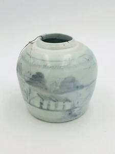 Chinese Yong Le 1403 - 1424 Ginger Jar Provincial Hand Painted Ceramic late Ming - Picture 1 of 7