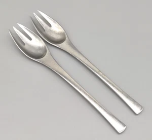 Dansk Odin Flatware Stainless Salad Fork Set of 2 Germany Vintage Replacements - Bild 1 von 5