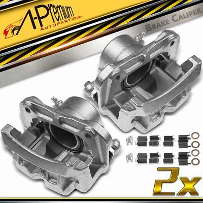 Pinza de freno de disco delantera A-Premium 2 piezas con soporte para Suzuki XL-7 2004-2006 Foto 1 de 4