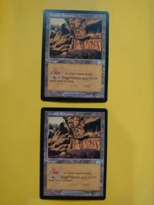 Goblin Burrows x2 Onslaught Land Magic the Gathering 2 Card. - Picture 1 of 6