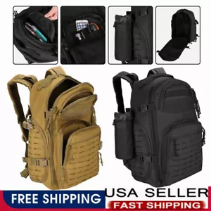 45L Grande Militar Táctica Mochila Hombres Ejército Molle Bolso Mochila Paquete de Supervivencia - Imagen 1 de 39