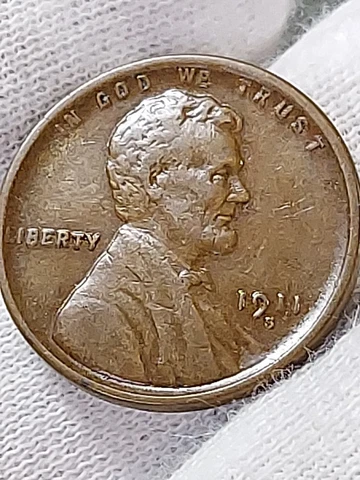👉1911-S LINCOLN WHEAT CENT AU++   A/426 Cover