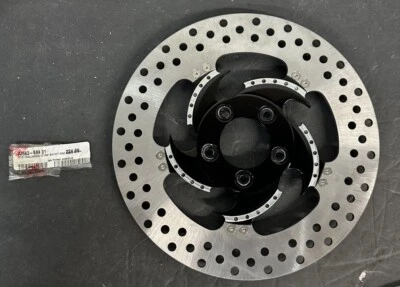 Performance Machine Luxe 11.8" Challenger Left Front Black Cut Disc Brake Roto - Image 1 of 4