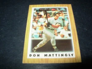 4-1987, 1988 Topps Baseball Leaders Minis-Mattingly, Ryan, Schmidt, Hershiser - Imagen 1 de 8