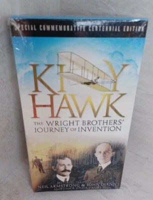 Kitty Hawk The Wright Brothers' Journey of Invention 2003 Sealed VHS NOS - Image 1 of 4
