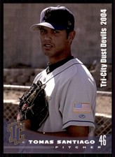 2004 Grandstand Tri-City Dust Devils Tomas Santiago Tri-City Dust Devils #NNO