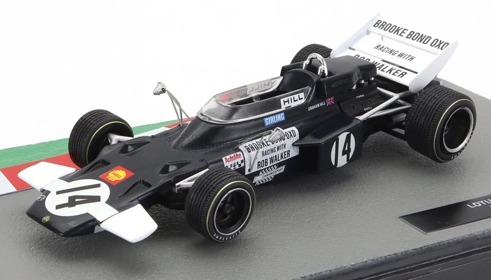 1/43 EDICOLA - LOTUS - F1  72 N 14 SEASON 1970 GRAHAM HILL FORMULA1AUTOCOL229 - Immagine 1 di 1