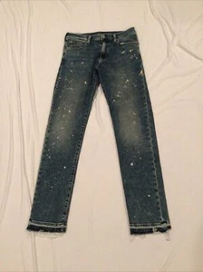 Polo Ralph Lauren Boys Sullivan Slim Jeans, Paint Splatter Flecks Size XL 18-20 - Picture 1 of 10