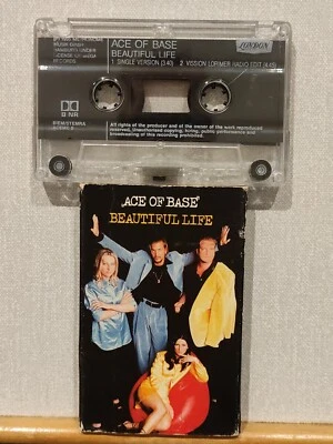 ACE OF BASE - Beautiful Life - TAPE CASSETTE Single 1995 *TESTED* - Image 1 of 3