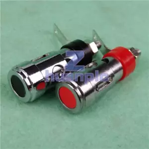 New 2PCS Spring Load Speaker Banana Amp Terminal Binding Post - Picture 1 of 1