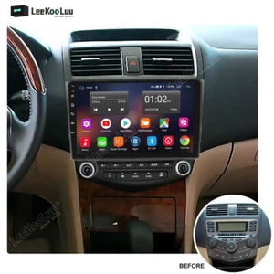 32GB Android 13.0 Car Stereo Radio For Honda Accord 2003-2007 GPS Navi WIFI FM - Picture 1 of 14