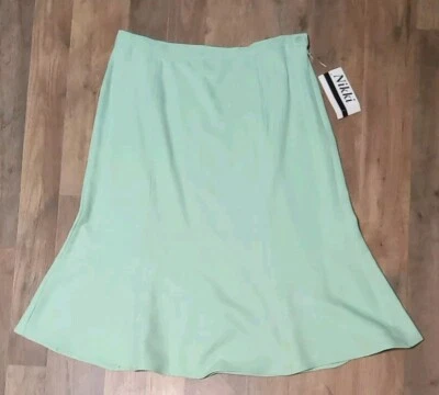 Falda Nikki nueva con etiquetas Meredeth menta para mujer talla: 10 Foto 1 de 4