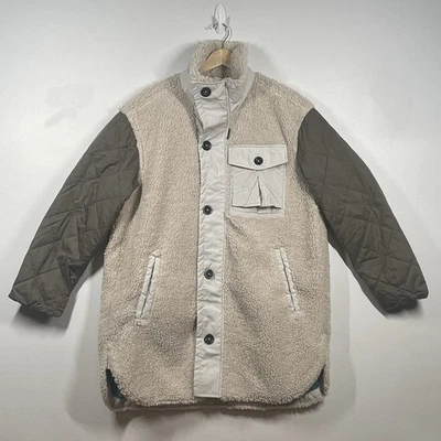 GStar RAW Teddy Mix Jacket Women’s Size Large, Preowned - Image 1 of 4