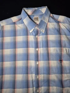 Mens Xl Cinch Short Sleeve Button Up Collared Shirt - Picture 1 of 13
