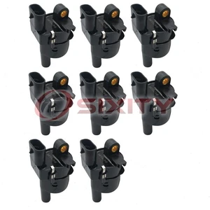 8 pc Hitachi Ignition Coils for 2007-2013 GMC Yukon XL 2500 6.0L V8 Spark zr - Picture 1 of 5
