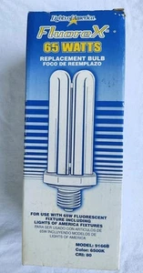 Lights of America Fluorex 65 Watt Fluorescent Light Bulb 9166B 6500K NEW IN BOX - Picture 1 of 6
