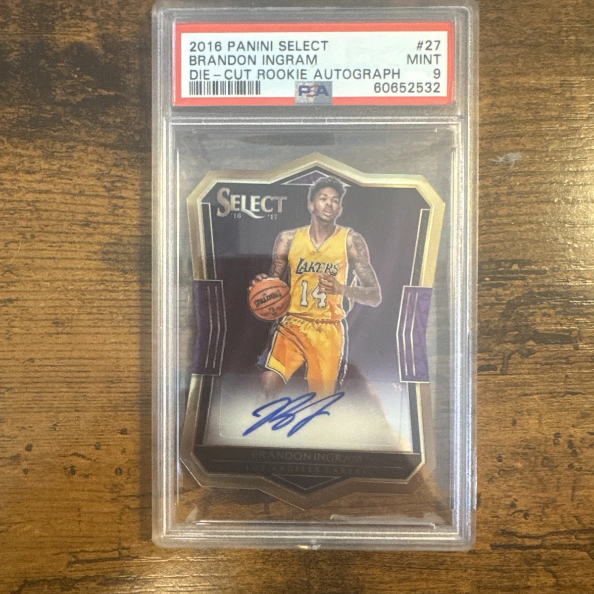 Brandon Ingram Basketball Autographed Sports Trading Cards