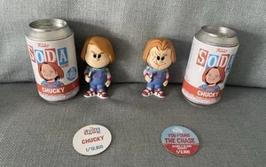 2x Chucky Chase Version+ Common Funko Soda Child's Play 2 Can Vinyl Figure - Picture 1 of 16