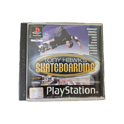 Tony Hawk's Skateboarding PS1 PlayStation 1 Black Label PAL ●No Manual● 🆓⏩📦Aus - Image 1 of 4