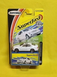 Matchbox Superfast # 60 Mercedes Benz S500 White Limited Edition 35 Years NIP🔥H - Picture 1 of 14