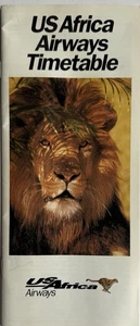 USAfrica Airways Airlines Timetable - Jul 1994 - Picture 1 of 1