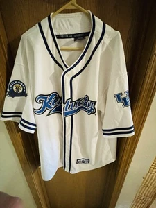 VTG Colosseum Kentucky WildcatsBaseball Jersey Sz 2XL Stitched NCAA - Picture 1 of 8