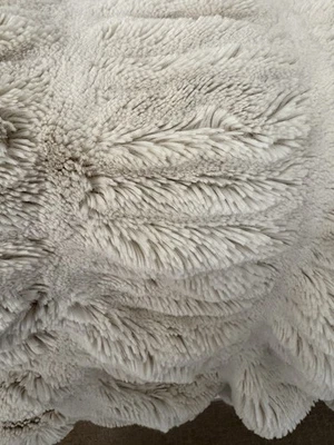 Arhaus Super Soft Luxe Faux Fur  Decorative Pillow  cover 24x24 - Image 1 of 4