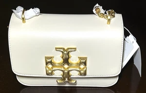 Tory Burch kleine Eleanor wandelbare Damen-Schultertasche neu cremefarben Handtasche - Bild 1 von 12