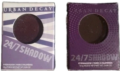 Lot of 2 Urban Decay 24/7 Shadow Eyeshadow RIDE Shimmer BLACKOUT Matte New NIB - Image 1 of 4