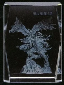 Phoenix & Ifrit Laser Engraved Crystal Glass "Final Fantasy XVI" - Picture 1 of 1