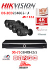 Kit Speciale Nvr Hikvision Ds-7608Nxi-I2/S + Ds-2Cd2046g2-Iu (4 Pezzi)...