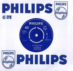 SUSAN MAUGHAN 7" SINGLE - THE VERDICT IS GUILTY - BACHELOR GIRL - NEAR MINT - Picture 1 of 2