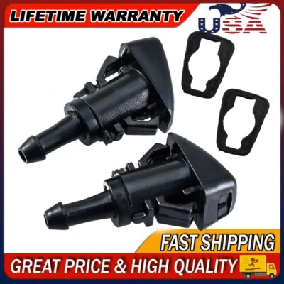 4805742AB PARA DODGE RAM 1500 2500 3500 2011-2017 PARABRISAS LAVADORA BOQUILLA FLUIDO Foto 1 de 4