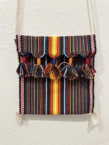 Serape Crossbody Purse - Picture 1 of 5
