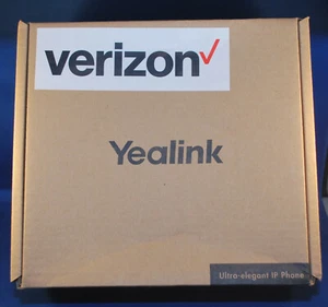 Yealink Verizon SIP-T41S Display IP VoiP Ultra-Elegant Phone w/ Power Supply - Picture 1 of 5