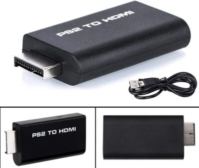 PS2 to HDMI Converter Game to HDMI Video Audio Adapter for SONY Playstation 2 - Image 1 of 4