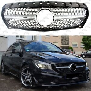 Front Racing Facelift Grilles For Mercedes-Benz W117 CLA180/200 CLA250 2013-2016