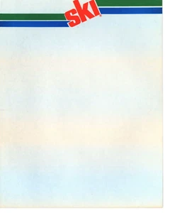 Vintage 1980s SKI Soda Cola Letterhead - Original NOS Stationary Sheets Set of 5 - Picture 1 of 1