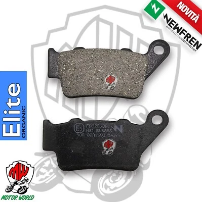 Plaquettes De Frein Arrière NEWFREN BMW R RT 850 1996 1997 1998 1999 2000 2001 - Photo 1/2