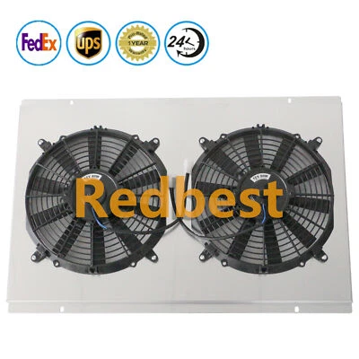 For 1999-2013 Chevrolet Silverado 1500/2500 4.8L 5.3L 6.0L Shroud Fan Aluminum - Image 1 of 4