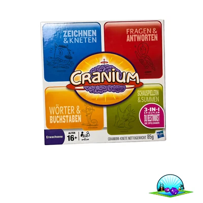 Cranium Spiel Hasbro 2009 Brettspiel  - Vollständig Knete erneuert - Vollständig - Bild 1 von 4