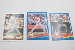 (3) Baseball Cal Ripken Jr. Card Lot - Picture 1 of 7