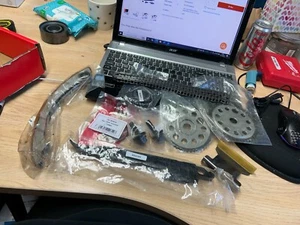 Kit de cadena de distribución FAI 148 eslabones INCOMPLETO SAAB 9-3 Vauxhall Vectra C TCK57 K5-14 - Imagen 1 de 5