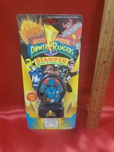 Mighty Morphin 1993 Power Rangers Squatt Stamper - Imagen 1 de 4