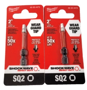 Milwaukee 48-32-4444 #2 Trockenbau-Einsatz Bit Shockwave-Einsatz 2er-Packungen Impac - Bild 1 von 6