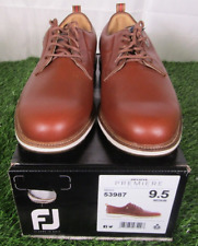 New FootJoy Premiere Series Field Men's Golf Shoes 9.5 Medium Style 53987 Brown