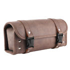 New Vintage Pu Leather Side Saddle Bags Tool Storage Pouch Brown Color For Motor