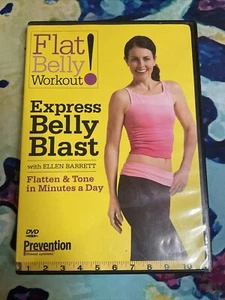 2 Pack Ellen Barrett Flat Belly Workout Plan DVD - Picture 1 of 4